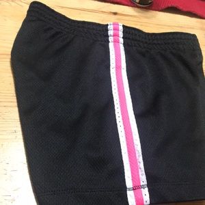 Girls gym shorts, Faded Glory size S (6-6X)